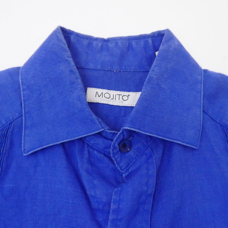 【中古】 半袖シャツ ブルー サイズ:M