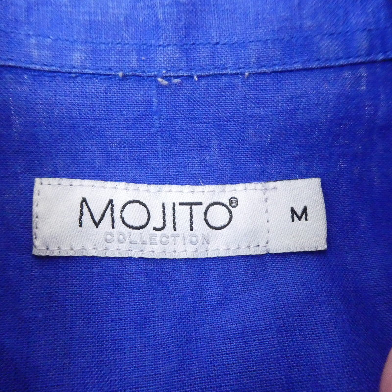 【中古】 半袖シャツ ブルー サイズ:M