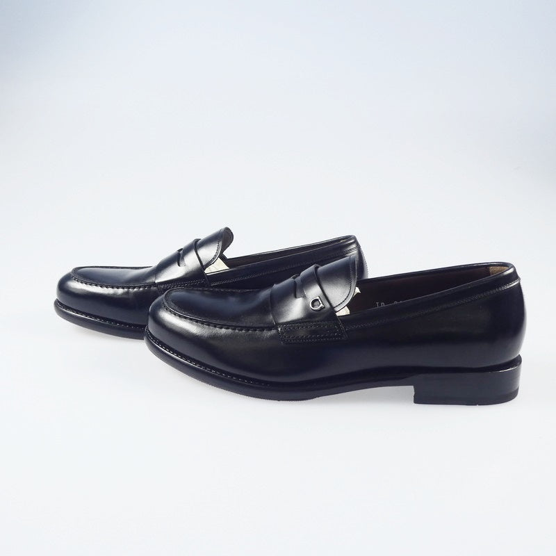 【中古】Salvatore Ferragamo | サルヴァトーレフェラガモ THEODORE ローファー 0714778 ブラック 26cm