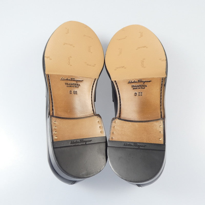 【中古】Salvatore Ferragamo | サルヴァトーレフェラガモ THEODORE ローファー 0714778 ブラック 26cm
