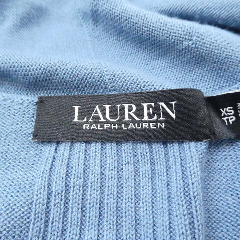 【中古】RALPH LAUREN | ラルフローレン カーディガン 200817727002 2020A/W ライトブルー サイズ:XS