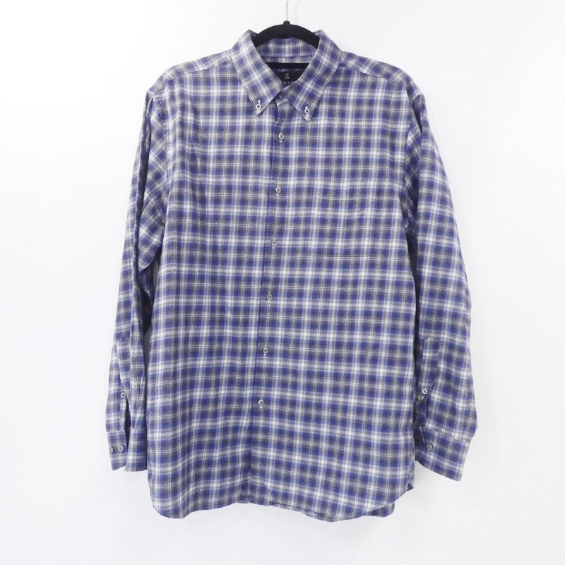 【中古】LANVIN | ランバン 長袖シャツ 208769 ブルー サイズ:52
