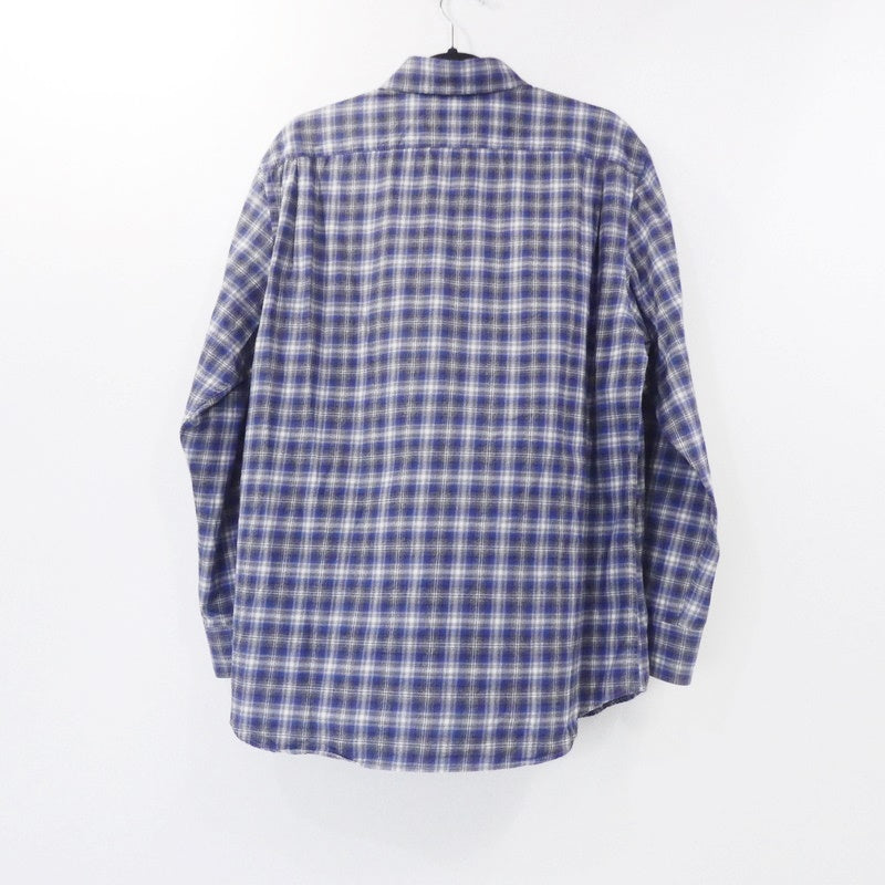 【中古】LANVIN | ランバン 長袖シャツ 208769 ブルー サイズ:52