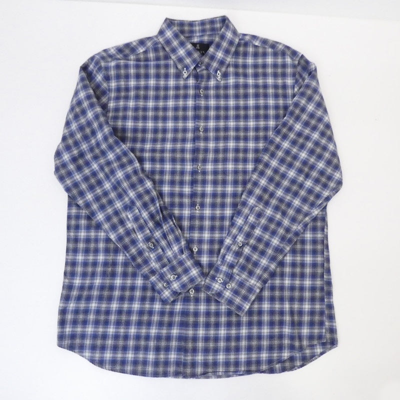 【中古】LANVIN | ランバン 長袖シャツ 208769 ブルー サイズ:52