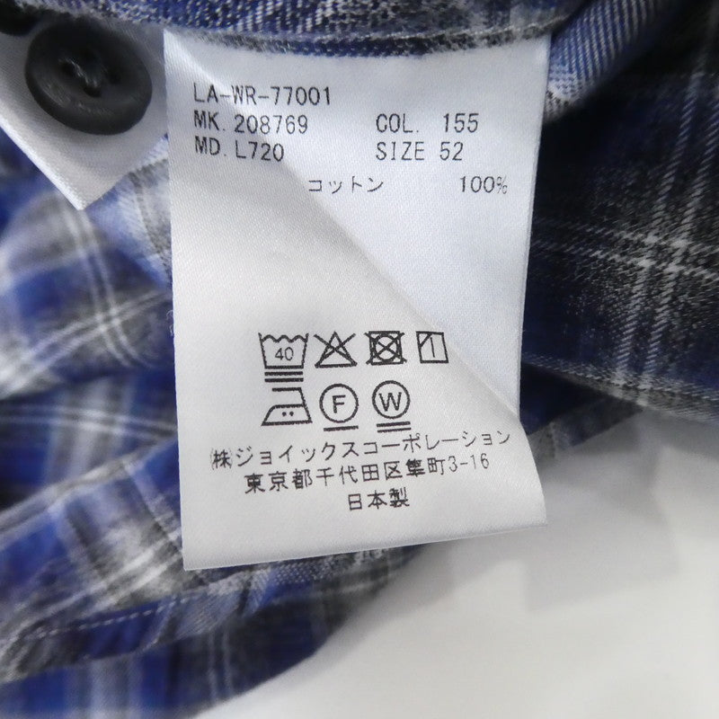 【中古】LANVIN | ランバン 長袖シャツ 208769 ブルー サイズ:52