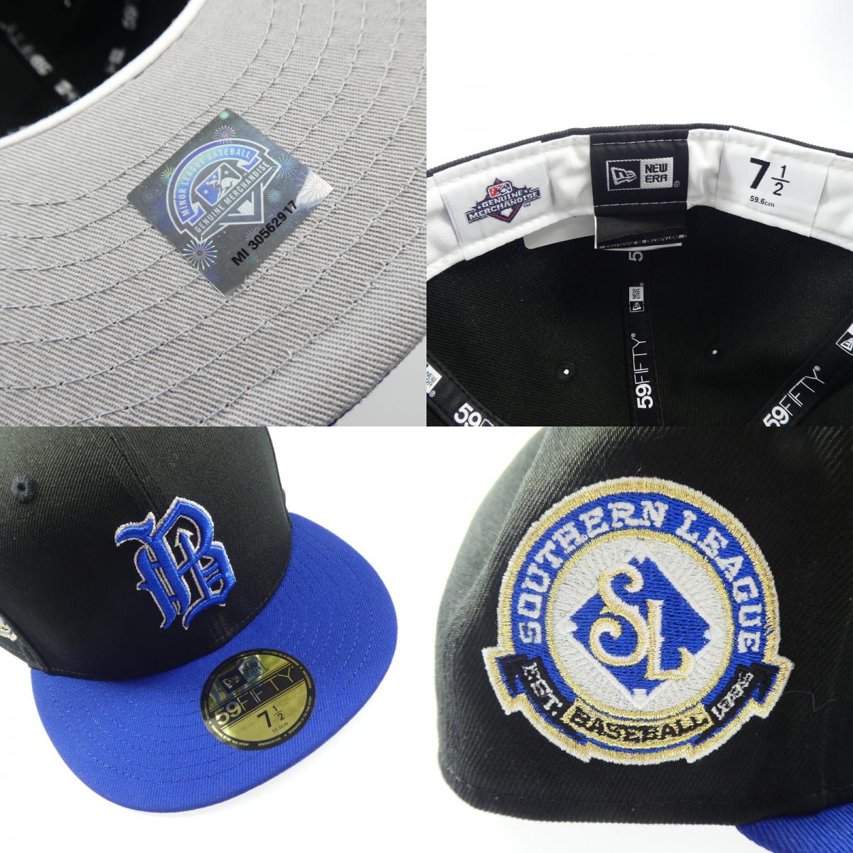 【中古】NEW ERA | ニューエラ Birmingham Barons キャップ 70826691 ブラック