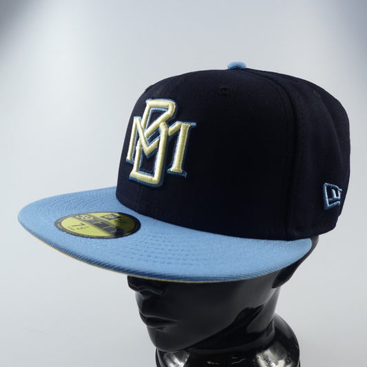 【中古】NEW ERA | ニューエラ Milwaukee Brewers キャップ 70678244 ネイビー