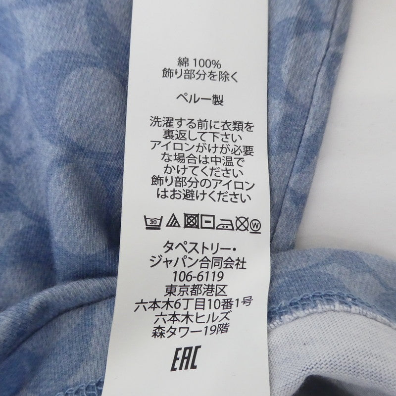 【中古】COACH | コーチ DREAM T-SHIRT 半袖Tシャツ C4970 ライトブルー サイズ:S