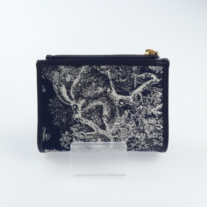 【中古】Christian Dior | クリスチャンディオール 30 Montaigne ダリアウォレット 長財布 S2197UNJR_M928 ネイビー系