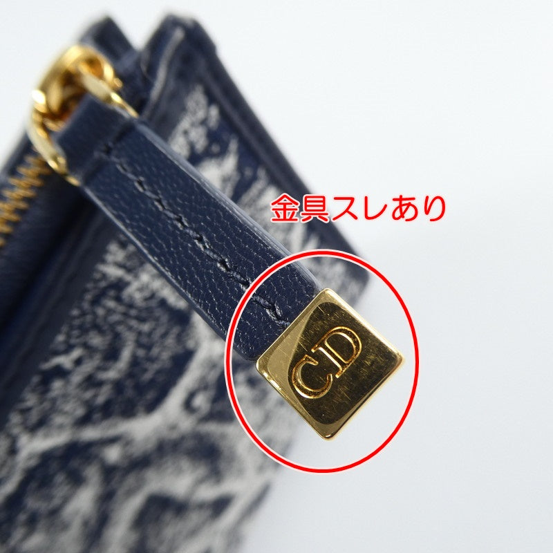 【中古】Christian Dior | クリスチャンディオール 30 Montaigne ダリアウォレット 長財布 S2197UNJR_M928 ネイビー系