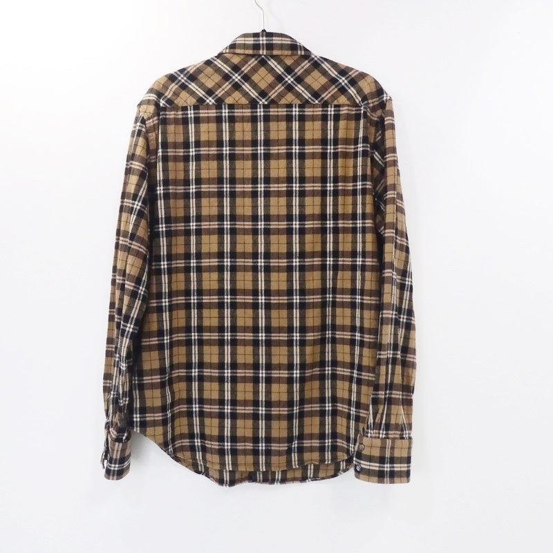 【中古】JACOB COHEN | ヤコブコーエン 長袖シャツ JP1210805 ブラウン系 サイズ:XL