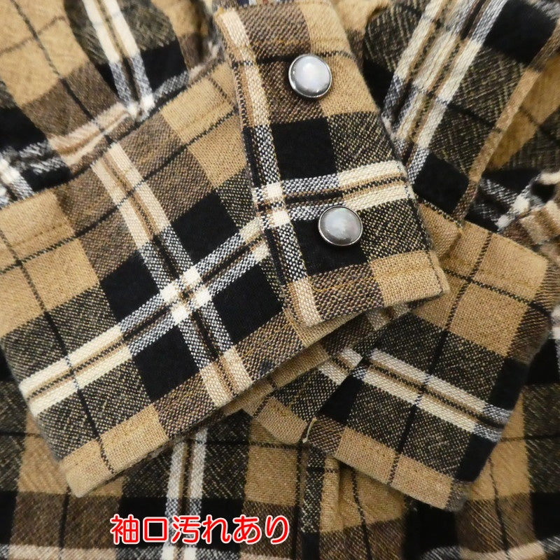 【中古】JACOB COHEN | ヤコブコーエン 長袖シャツ JP1210805 ブラウン系 サイズ:XL