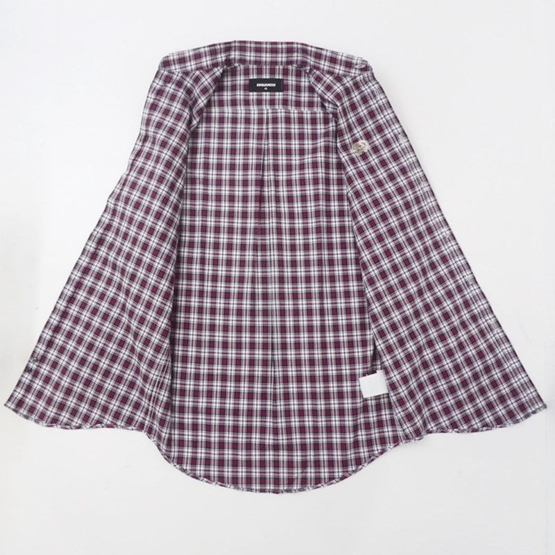 【中古】DSQUARED2 | ディースクエアード 長袖シャツ 71DM005847567 国内正規品 チェック サイズ:42