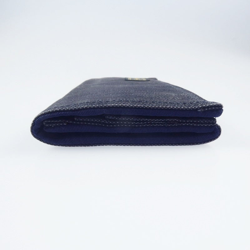 【中古】PORTER | ポーター SMOKY 二つ折り財布 592-06371 ネイビー