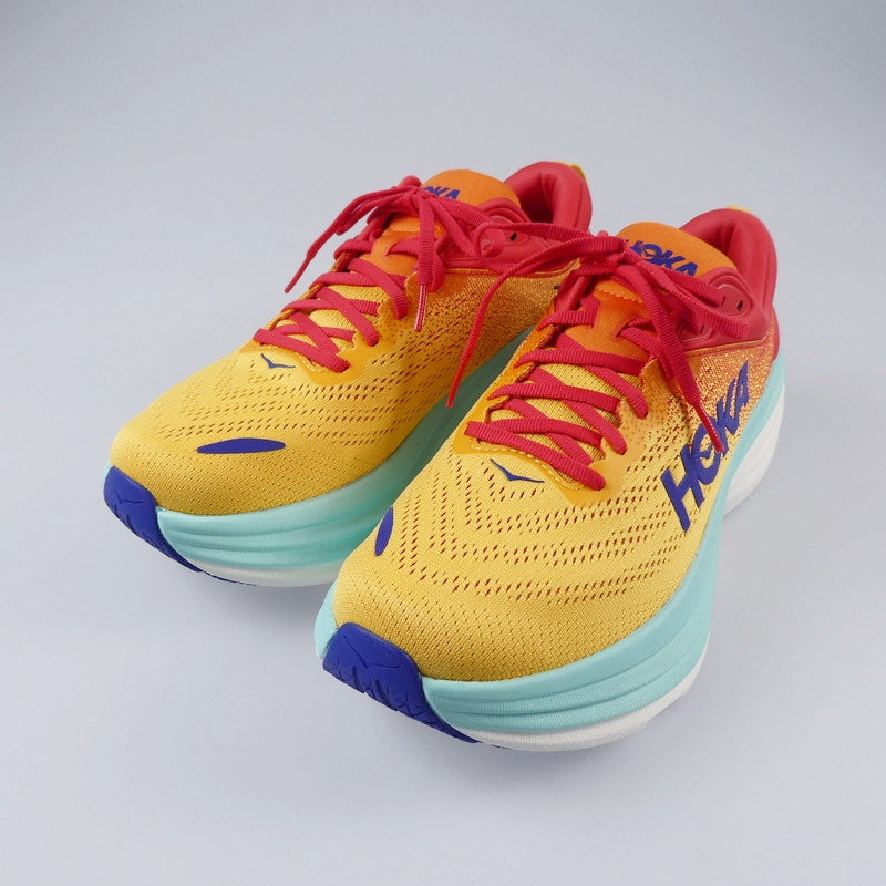 【中古】HOKA ONEONE | ホカオネオネ BONDI 8 スニーカー 113202 マルチカラー 27.5cm