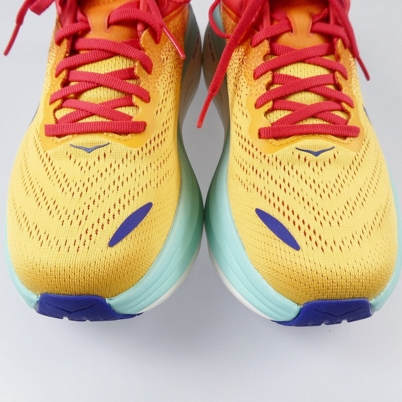 【中古】HOKA ONEONE | ホカオネオネ BONDI 8 スニーカー 113202 マルチカラー 27.5cm