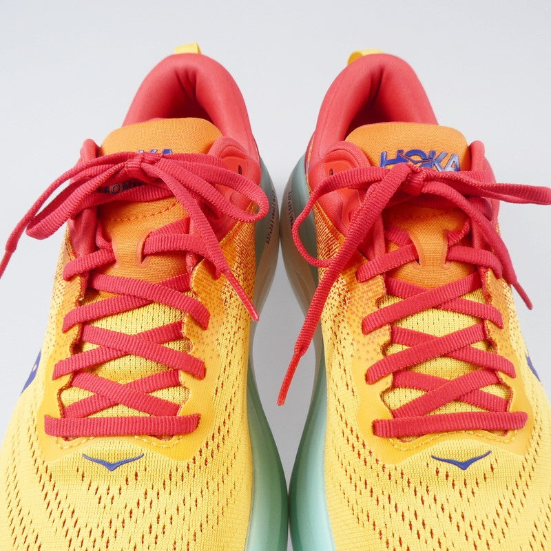 【中古】HOKA ONEONE | ホカオネオネ BONDI 8 スニーカー 113202 マルチカラー 27.5cm