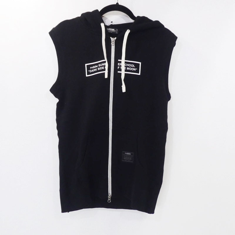 【中古】reversal | リバーサル DSOTM CUT OFF ZIP パーカー RV20SS201 ブラック サイズ:M