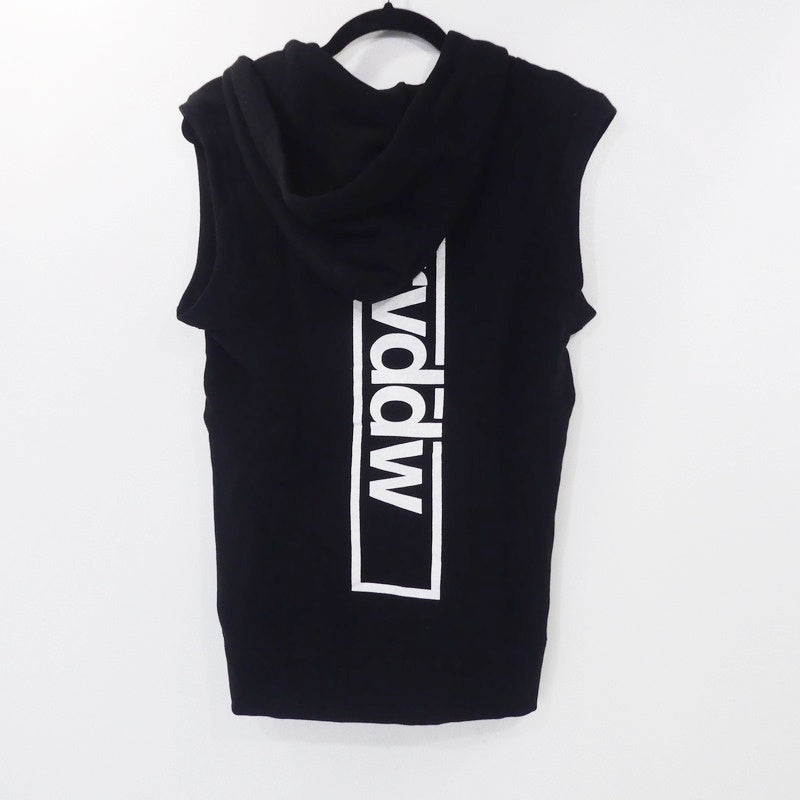 【中古】reversal | リバーサル DSOTM CUT OFF ZIP パーカー RV20SS201 ブラック サイズ:M
