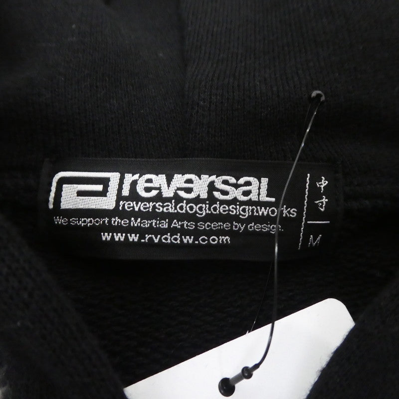 【中古】reversal | リバーサル DSOTM CUT OFF ZIP パーカー RV20SS201 ブラック サイズ:M