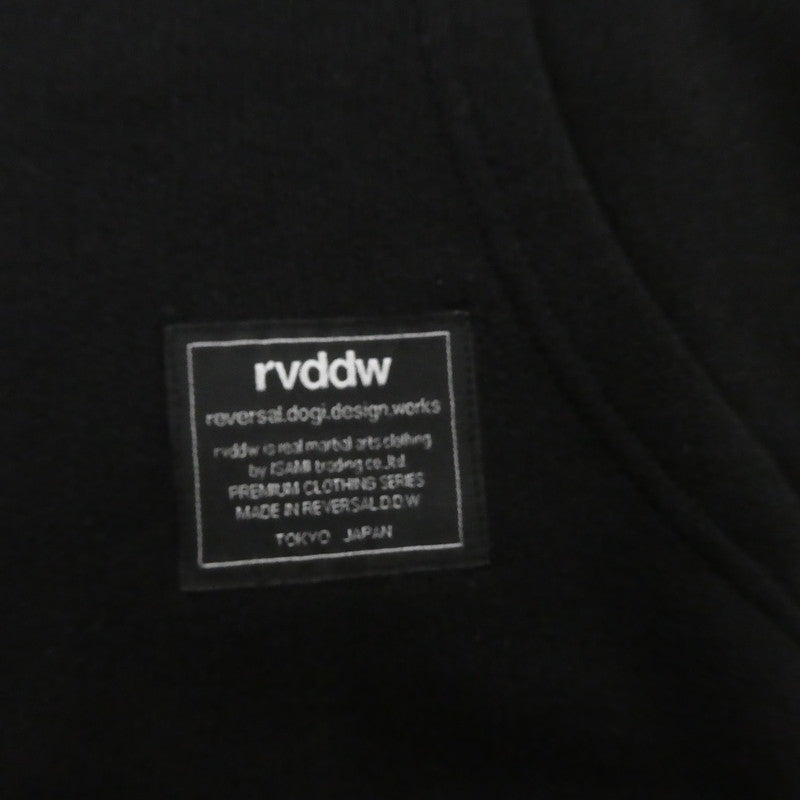 【中古】reversal | リバーサル DSOTM CUT OFF ZIP パーカー RV20SS201 ブラック サイズ:M