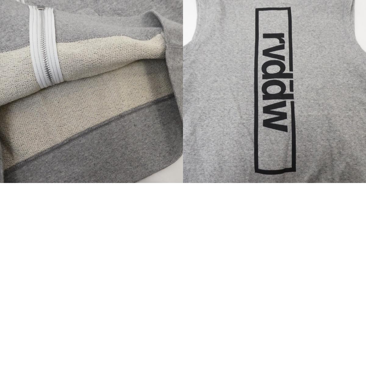 reversal | Reversal DSOTM CUT OFF ZIP Hoodie RV20SS201 Gray Size: L