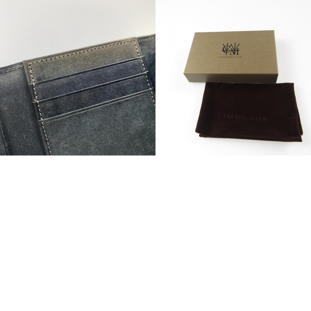 【中古】COCOMEISTER | ココマイスター GOLD MINING Mineral 三つ折り財布 -