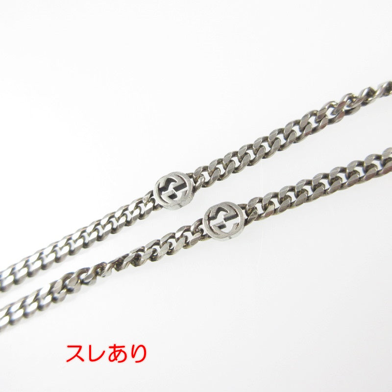 【中古】GUCCI | グッチ インターロッキング ネックレス 678651 -