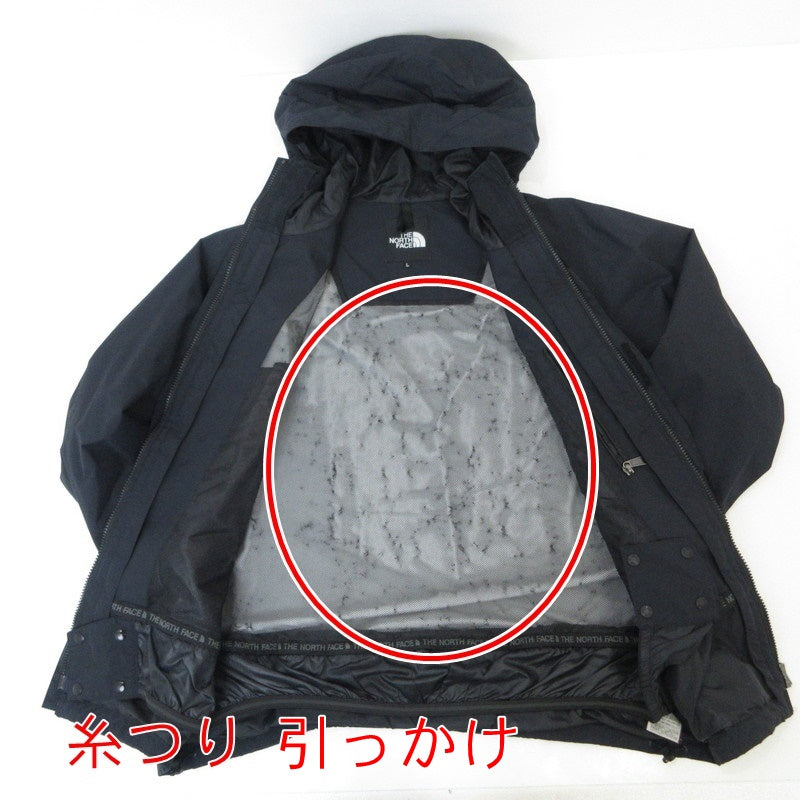 【中古】THE NORTH FACE | ザ・ノースフェイス SCOOP JACKET マウンテンパーカー NP61940 ブラック サイズ:L
