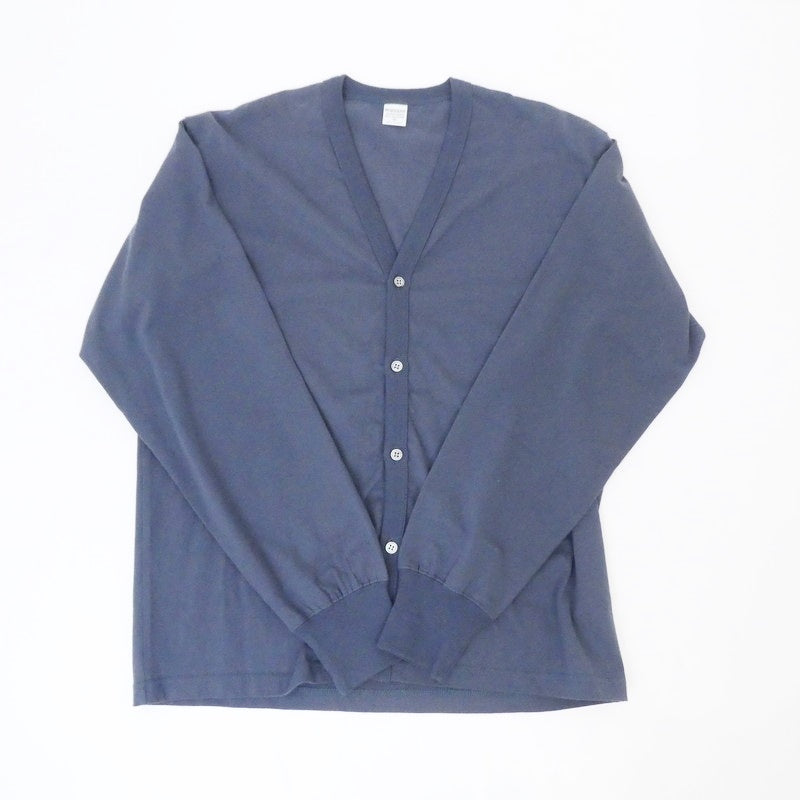 【中古】WORKERS | ワーカーズ 3 PLY Cardigan カーディガン ネイビー サイズ:M
