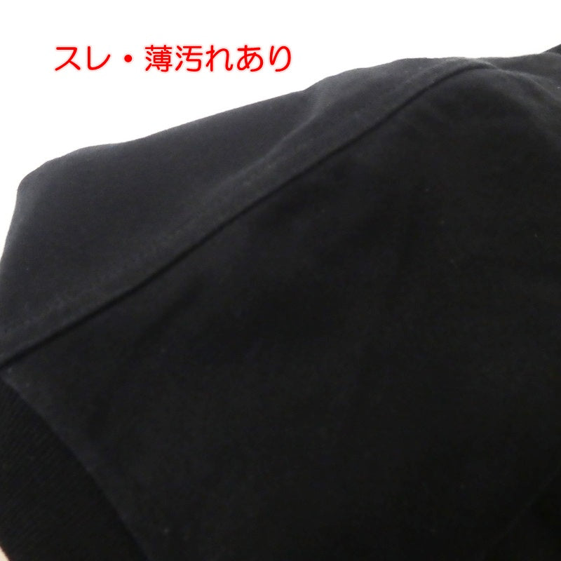 【中古】CELINE | セリーヌ ラインストーンロゴルーズフィットTシャツ 半袖Tシャツ 2X49F671Q ブラック サイズ:XL