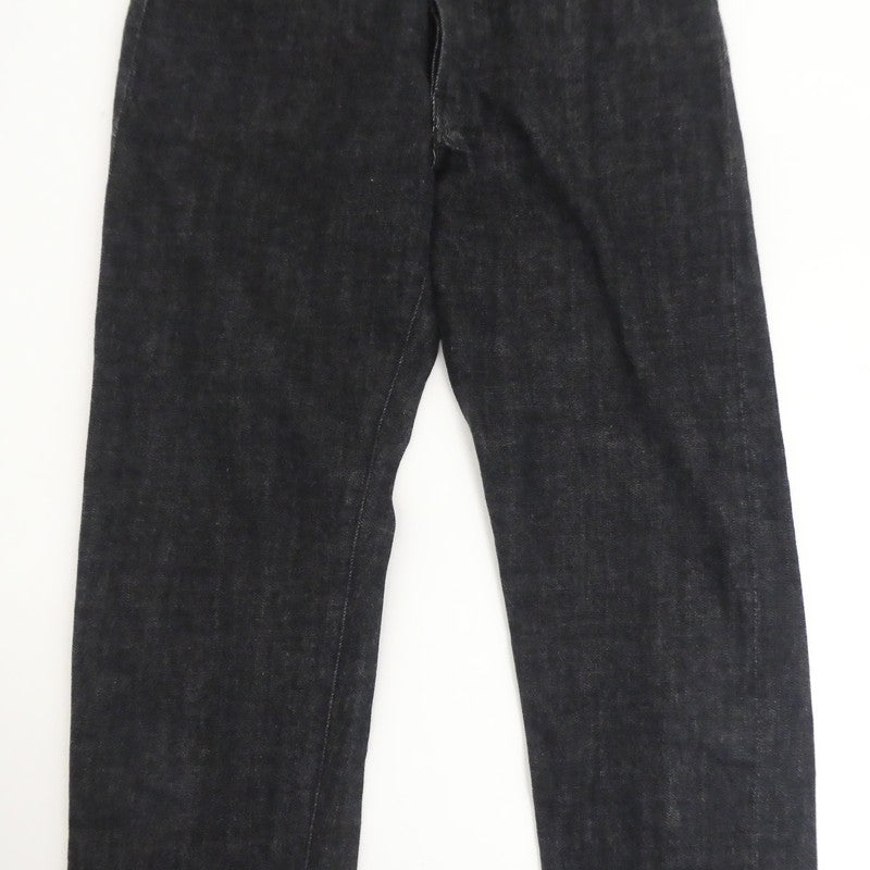 【中古】WORKERS | ワーカーズ SLIM TAPERED JEANS デニムパンツ 802 ブラック