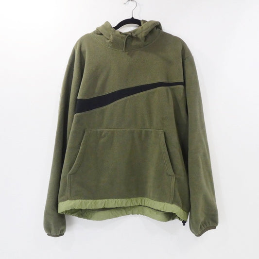 【中古】NIKE | ナイキ AS M NK CLUB+ FLC WNTR PO HD パーカー DQ4879-222 オリーブ