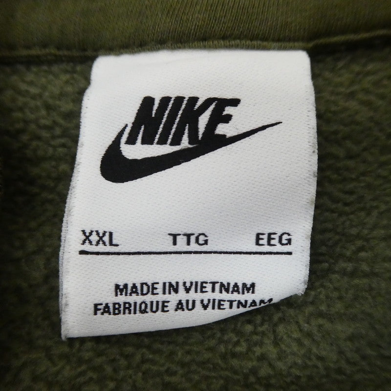 【中古】NIKE | ナイキ AS M NK CLUB+ FLC WNTR PO HD パーカー DQ4879-222 オリーブ