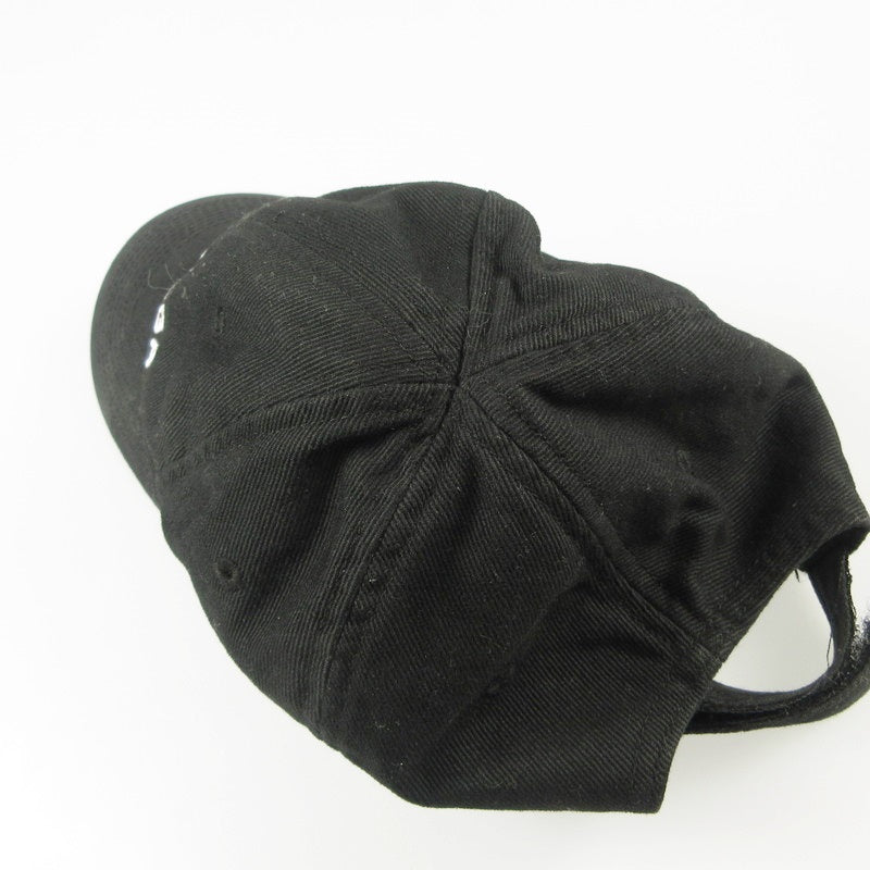 【中古】BALENCIAGA | バレンシアガ LOGO BASEBALL CAP キャップ 529192 ブラック サイズ:L