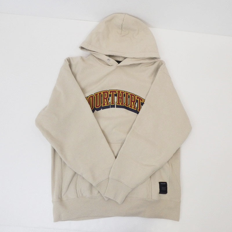 【中古】430 - FOURTHIRTY - | フォーサーティー ARCH COLLAGE P/O PARKA パーカー 22-175 ベージュ サイズ:3