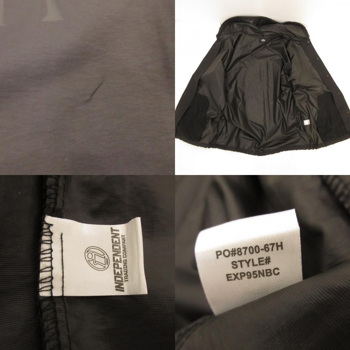 【中古】PHATRNK | ファットランク ナイロンジャケット ブラック サイズ:L