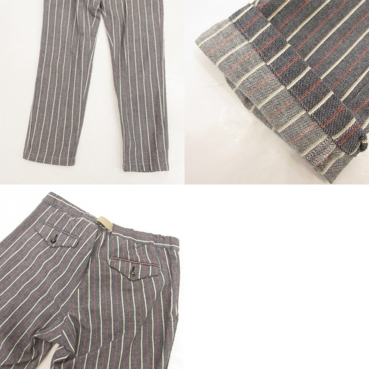 【中古】 BEAコットンストライプパンツ パンツ サイズ:46