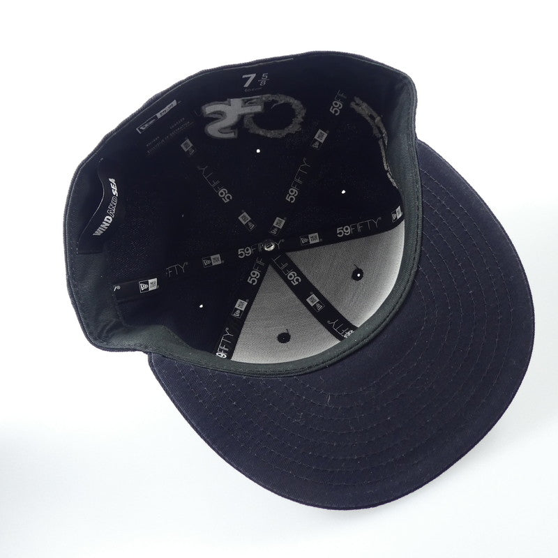 【中古】WIND AND SEA | ウィンダンシーウインダンシー San Diego Padres キャップ WDS-ERA-02 ネイビー