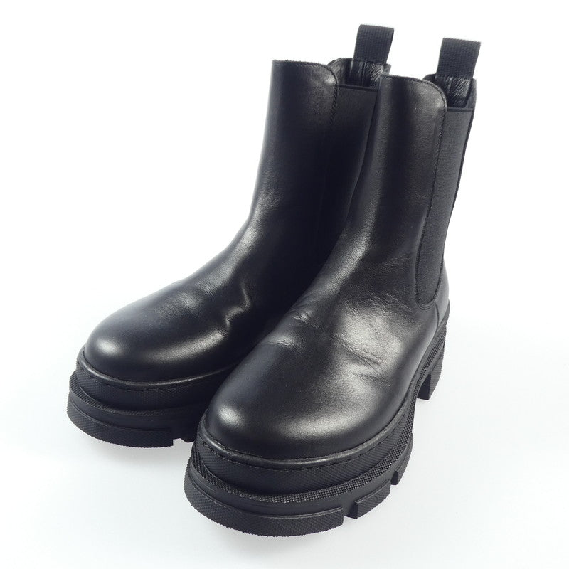 【中古】 CHELSEA BOOTS ブーツ ブラック 23.5cm