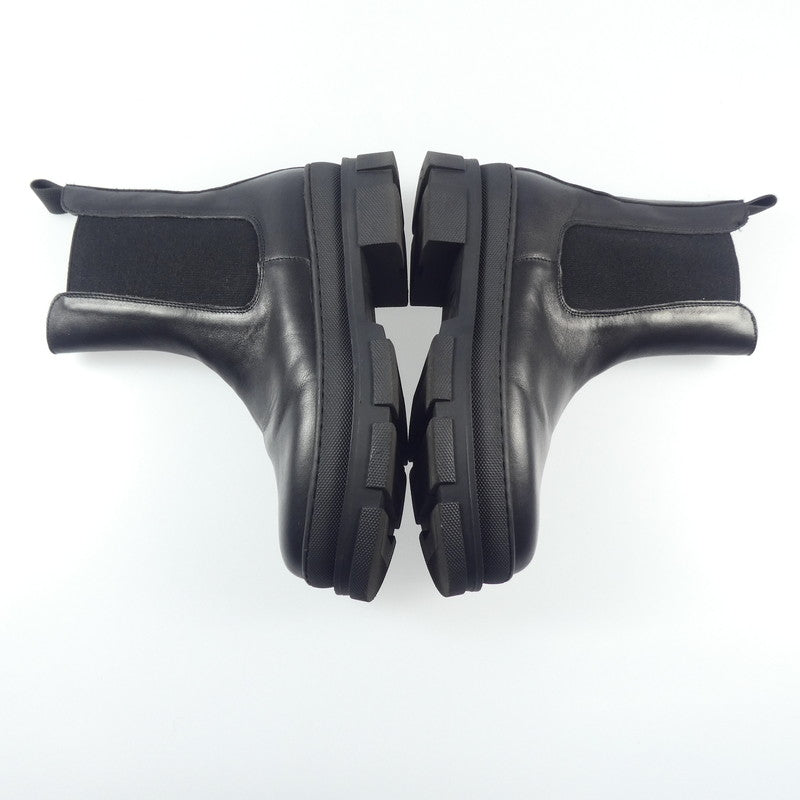 【中古】 CHELSEA BOOTS ブーツ ブラック 23.5cm
