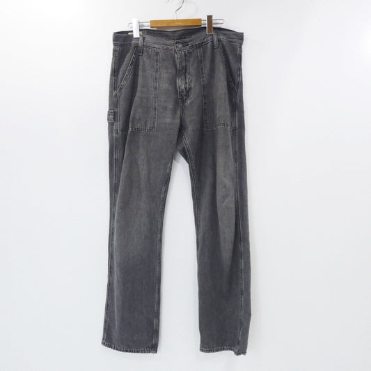 【中古】Levi's | リーバイス 555 リラックスストレートユーティリティブラック デニムパンツ A9234-0000 グレー