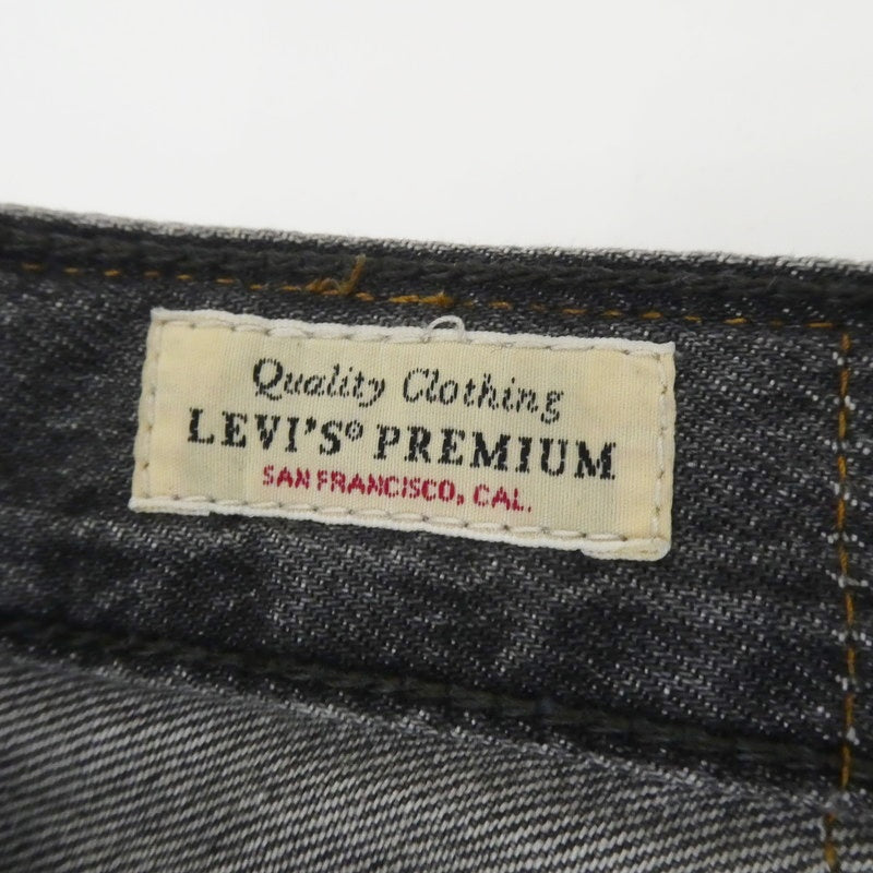 【中古】Levi's | リーバイス 555 リラックスストレートユーティリティブラック デニムパンツ A9234-0000 グレー