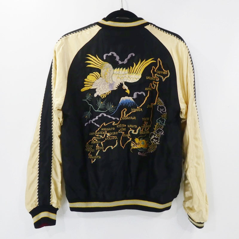【中古】TAILOR TOYO(東洋エンタープライズ) | テイラートウヨウテイラートーヨー Early 1950s Style 'JAPAN MAP'×'EAGLE & DRAGON' スーベニアジャケット TT15390 2023A/W - サイズ:M