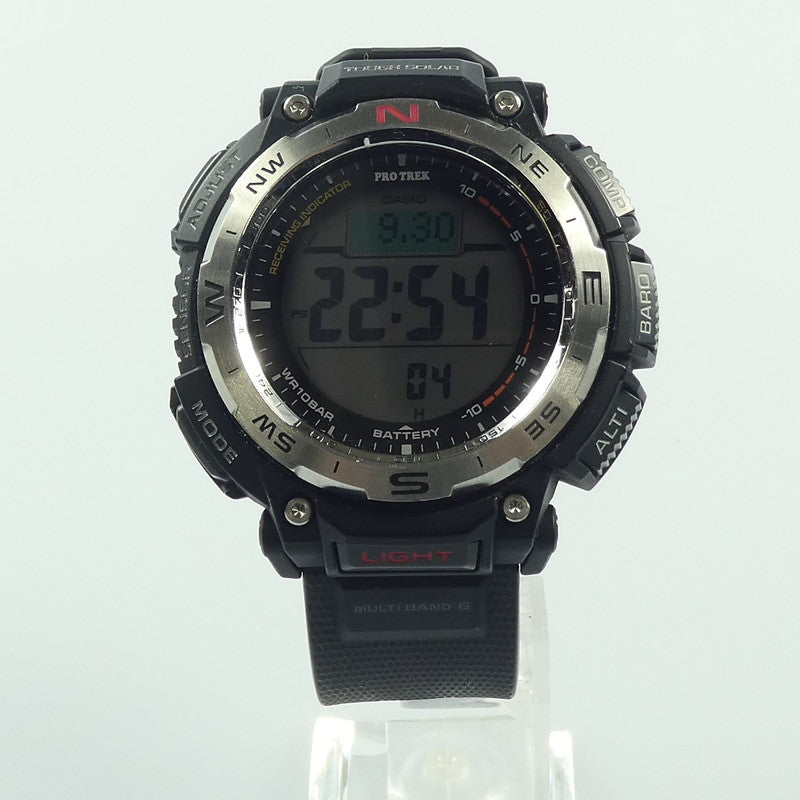 【中古】CASIO | カシオ PRO TREK 腕時計 PRW-30Y-3JF ブラック