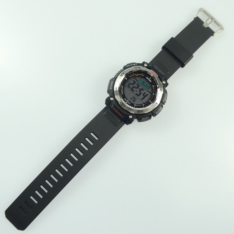 【中古】CASIO | カシオ PRO TREK 腕時計 PRW-30Y-3JF ブラック