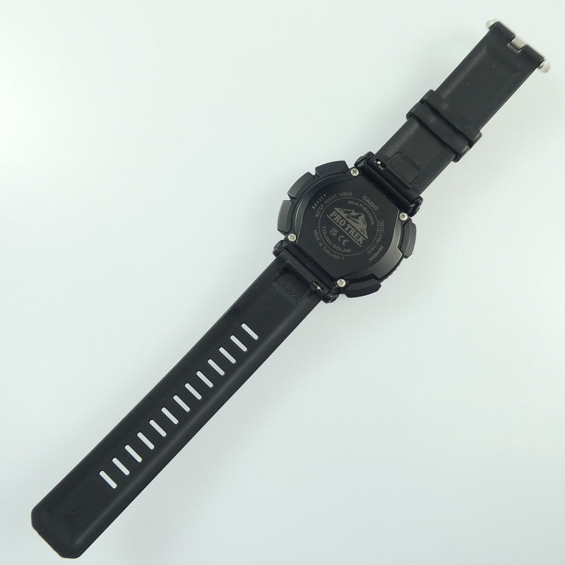 【中古】CASIO | カシオ PRO TREK 腕時計 PRW-30Y-3JF ブラック