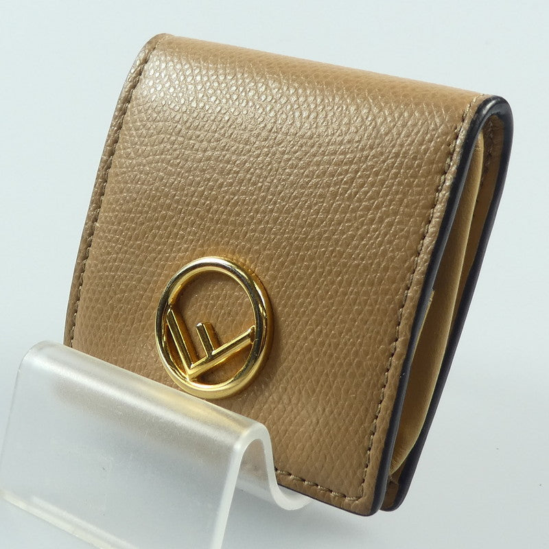 【中古】FENDI | フェンディ エフイズ コインケース 8M0459 ベージュ
