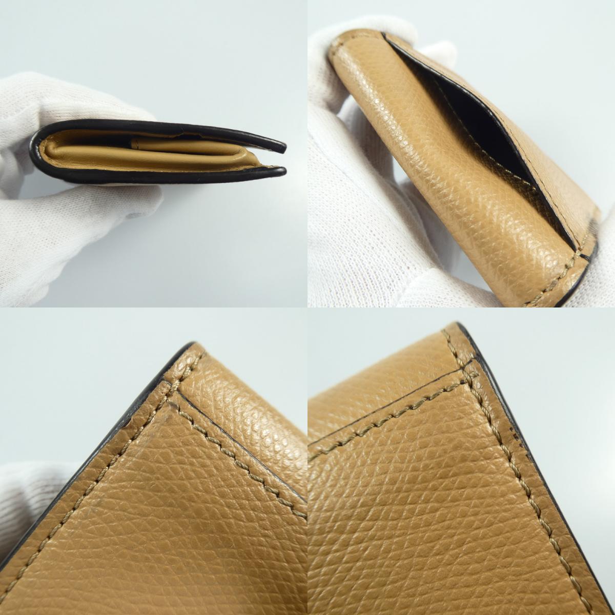 【中古】FENDI | フェンディ エフイズ コインケース 8M0459 ベージュ