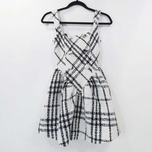 【中古】DURAS | デュラス Tweed mini dress ワンピース D1290268 ホワイト サイズ:S